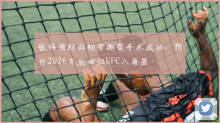 张伟丽肘部韧带撕裂手术成功，预计2026年底回归UFC八角笼